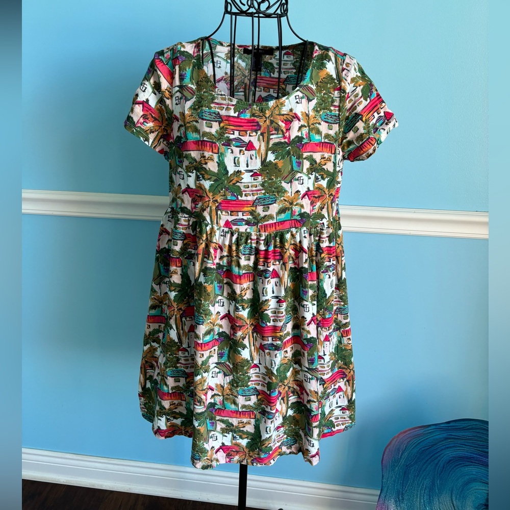 Hawaiian Mini Dress